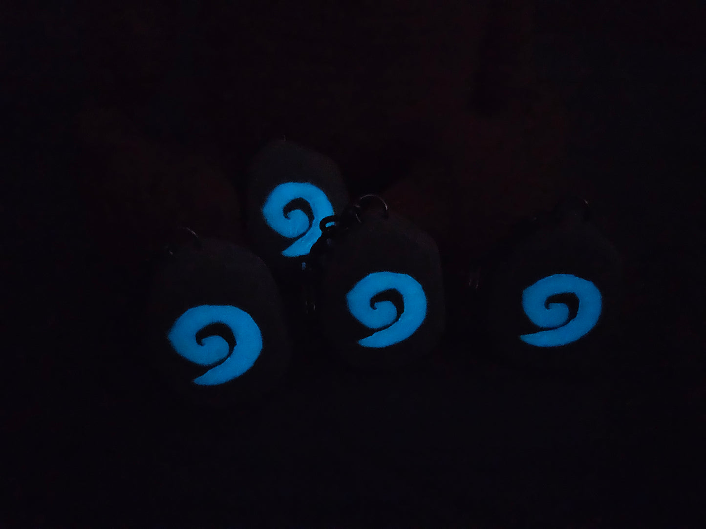 Glowing Hearthstone Keychain | World of Warcraft Inspired Backpack Charm/Keyring